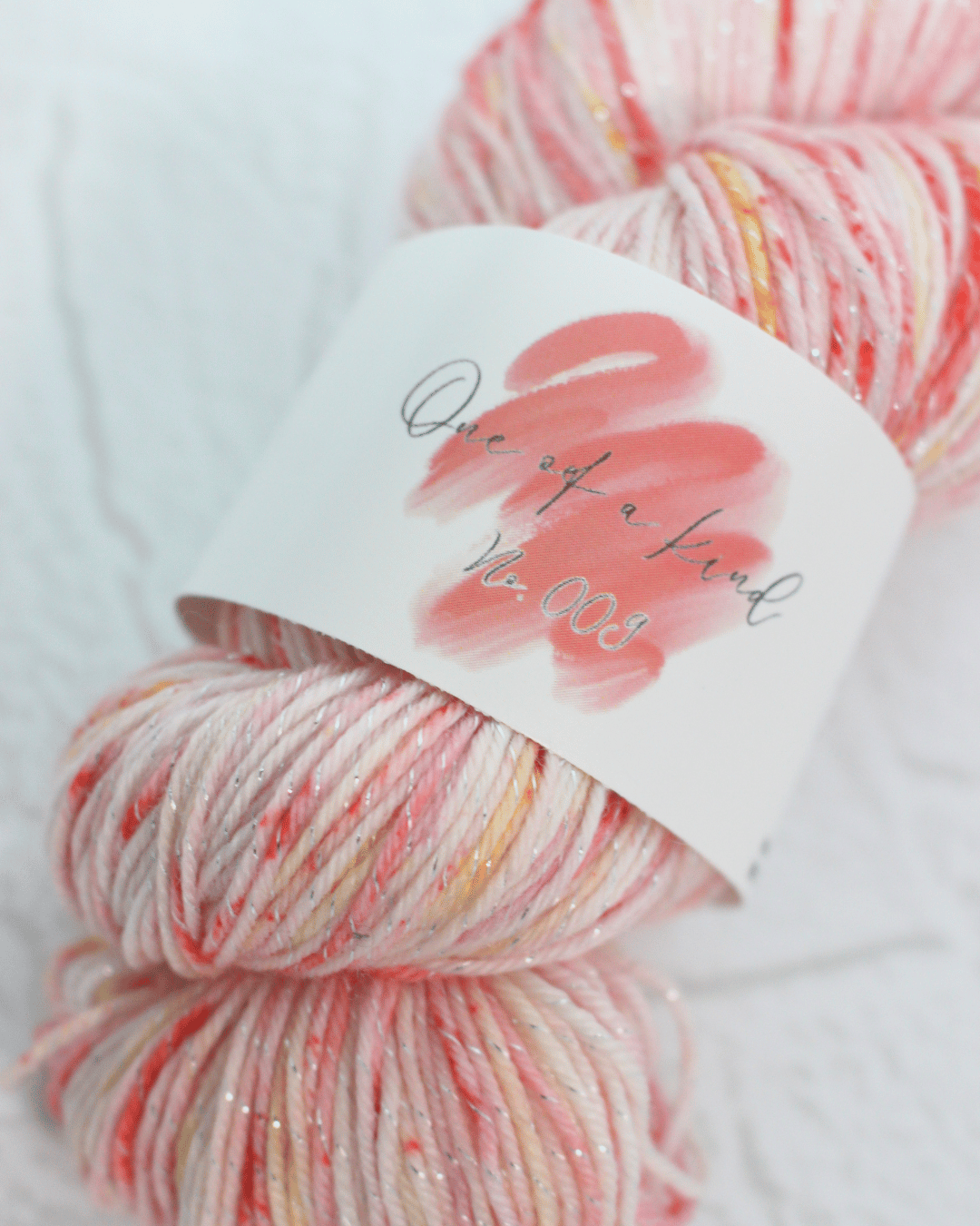 One of a kind 「No.009」〈glitter sock yarn〉