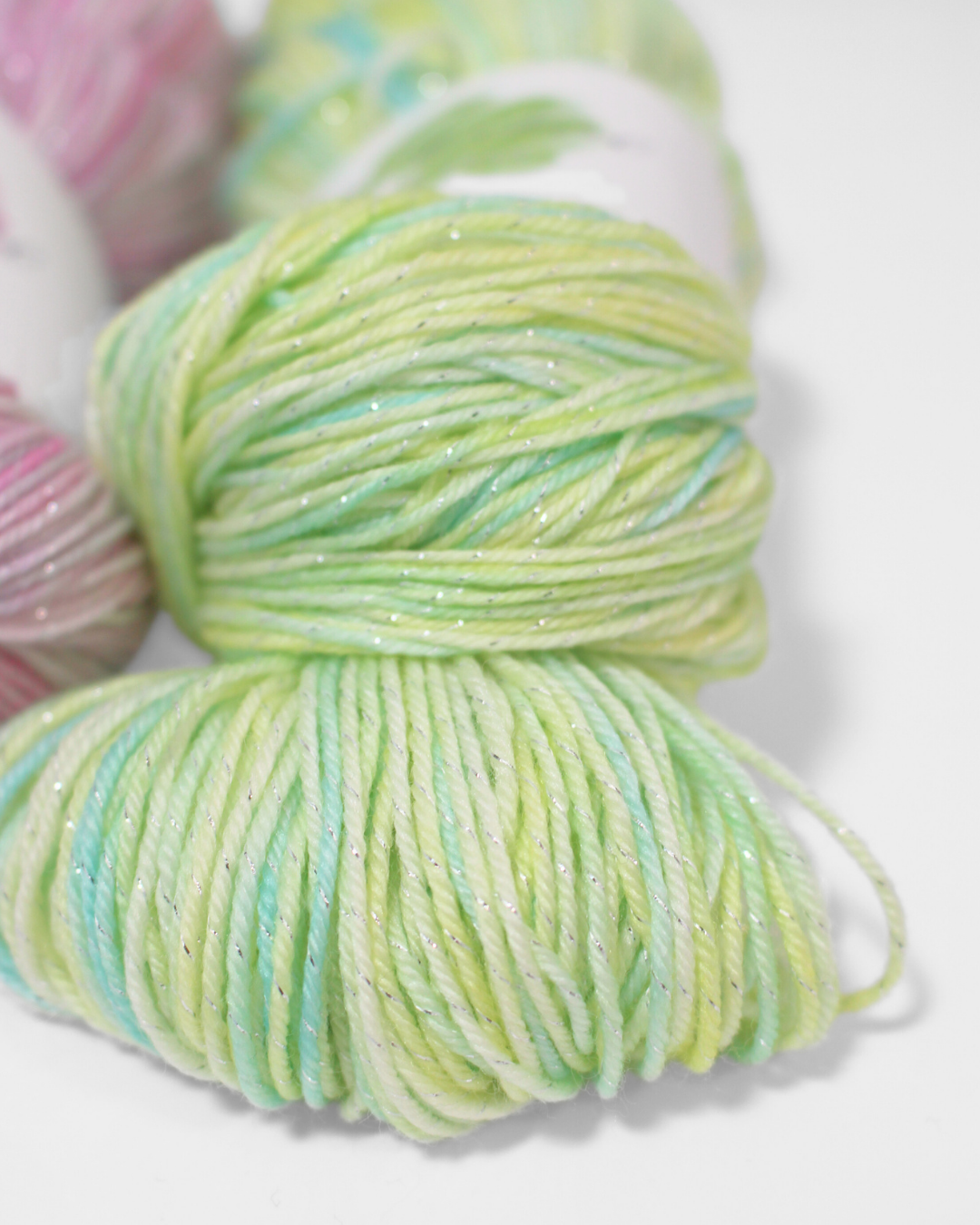 One of a kind 「No.005」〈glitter sock yarn〉
