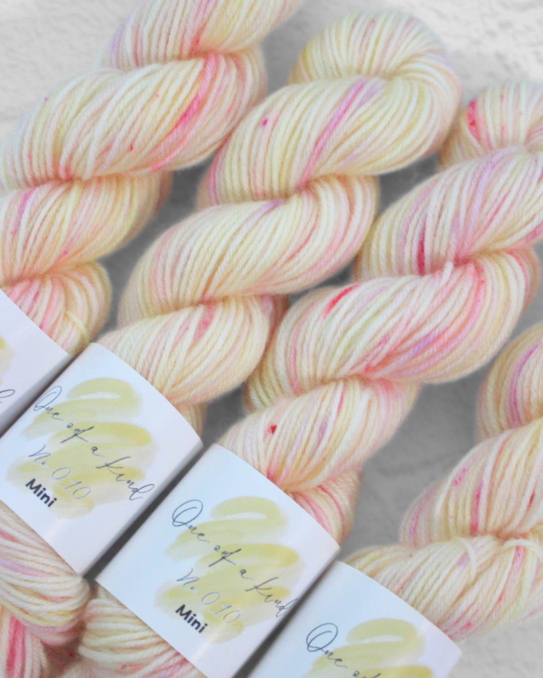 One of a kind 「No.010 Mini」〈brushed sock yarn〉