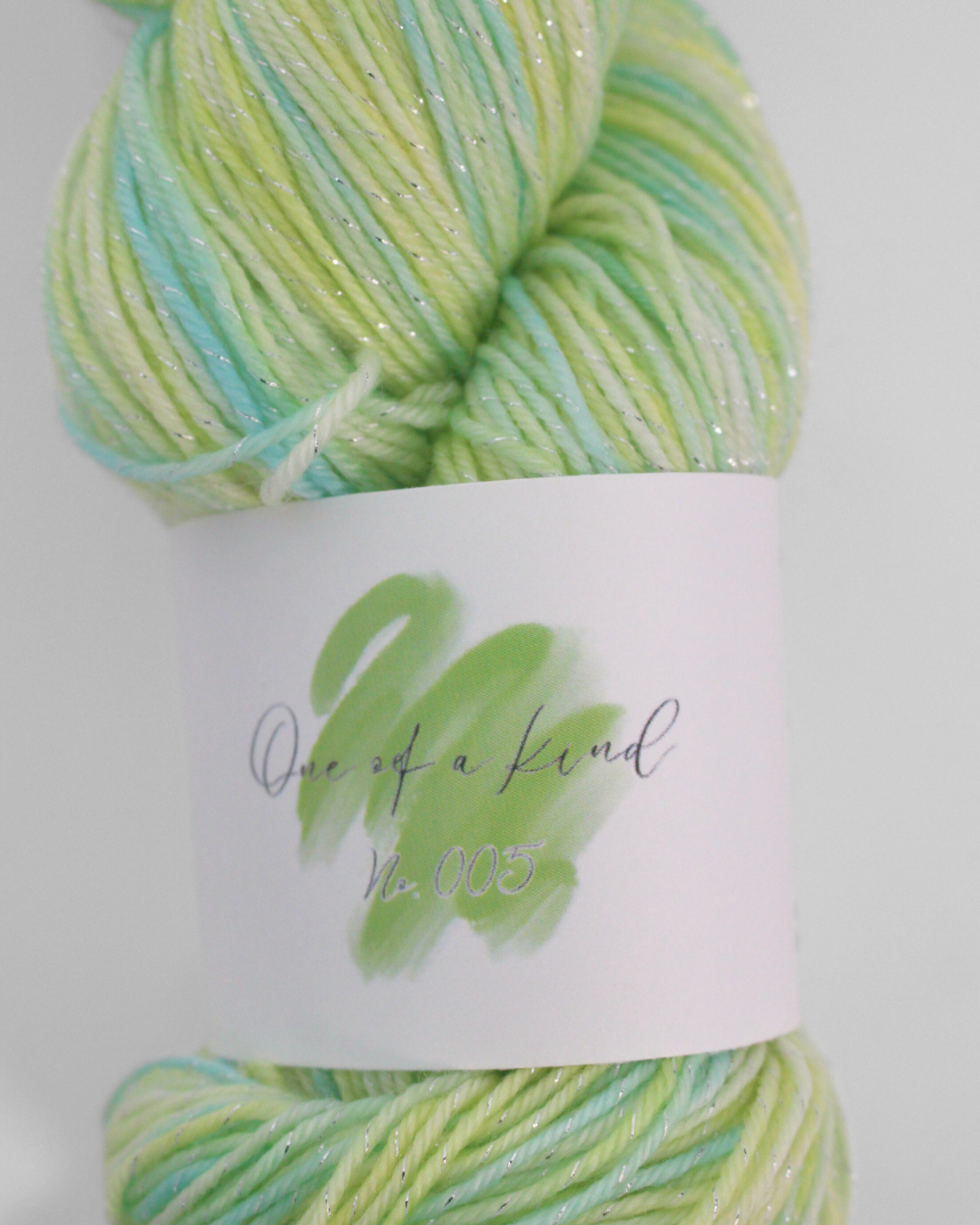 One of a kind 「No.005」〈glitter sock yarn〉