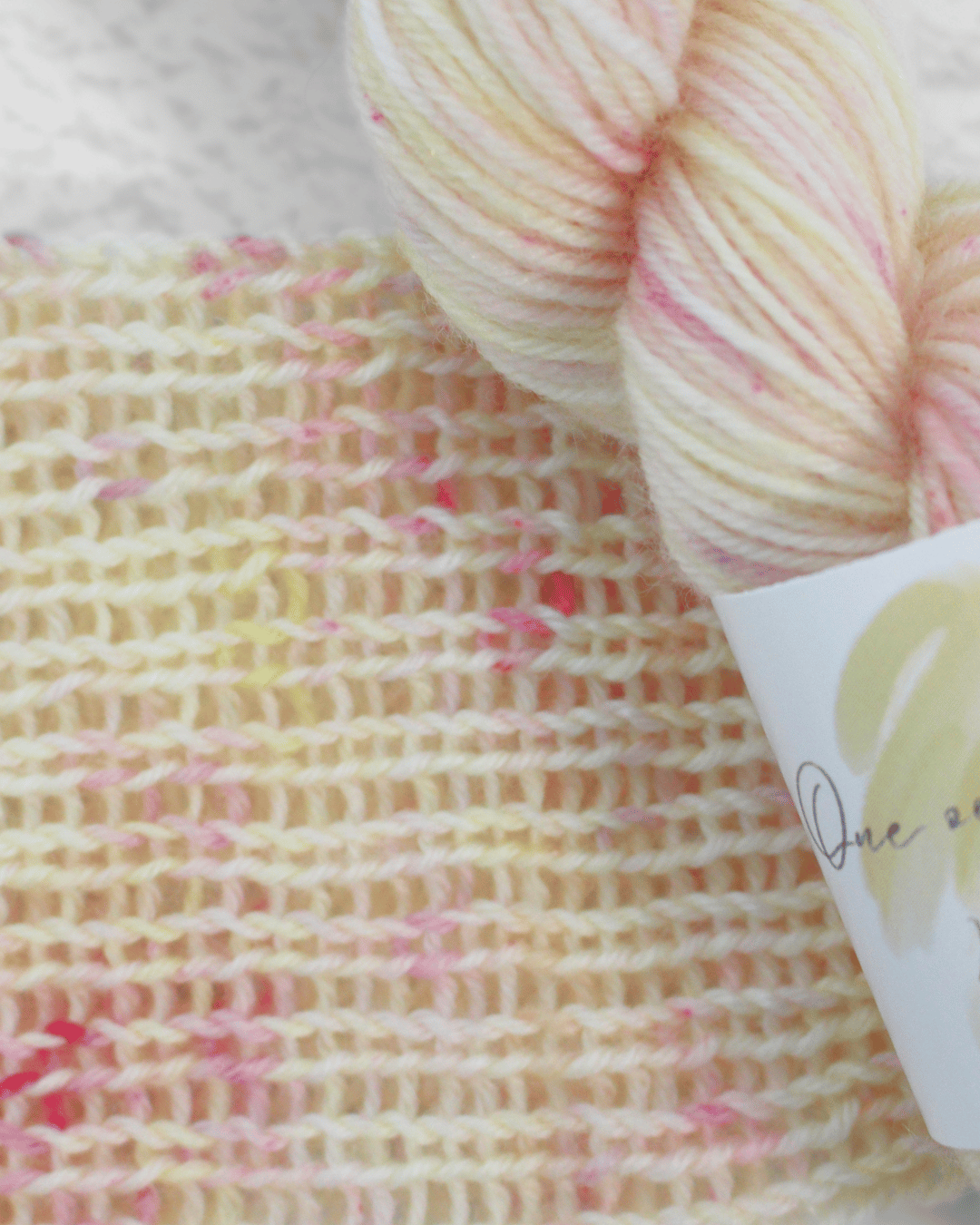 One of a kind 「No.010 Mini」〈brushed sock yarn〉