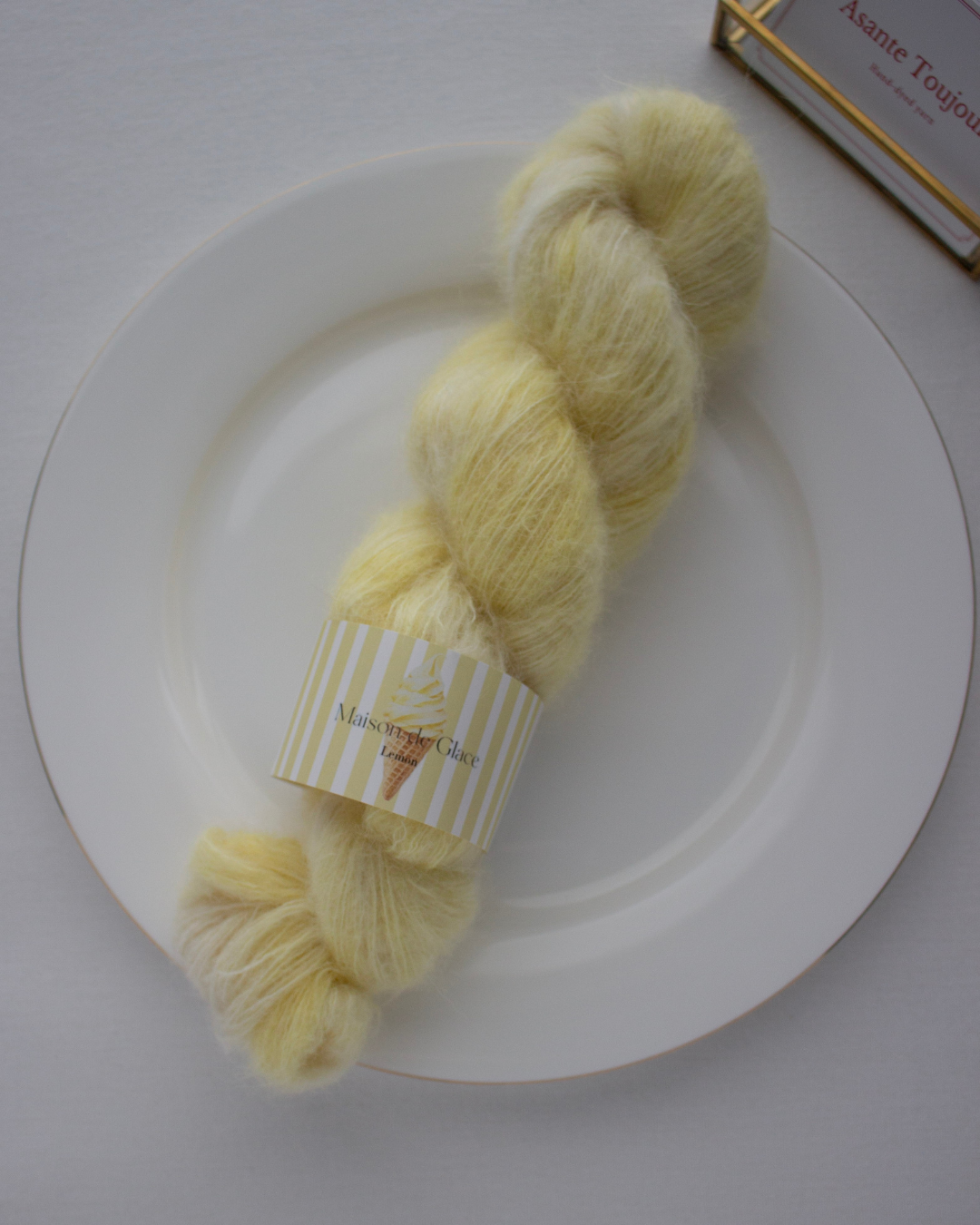 Soft Cream – Lemon 〈suri silk〉