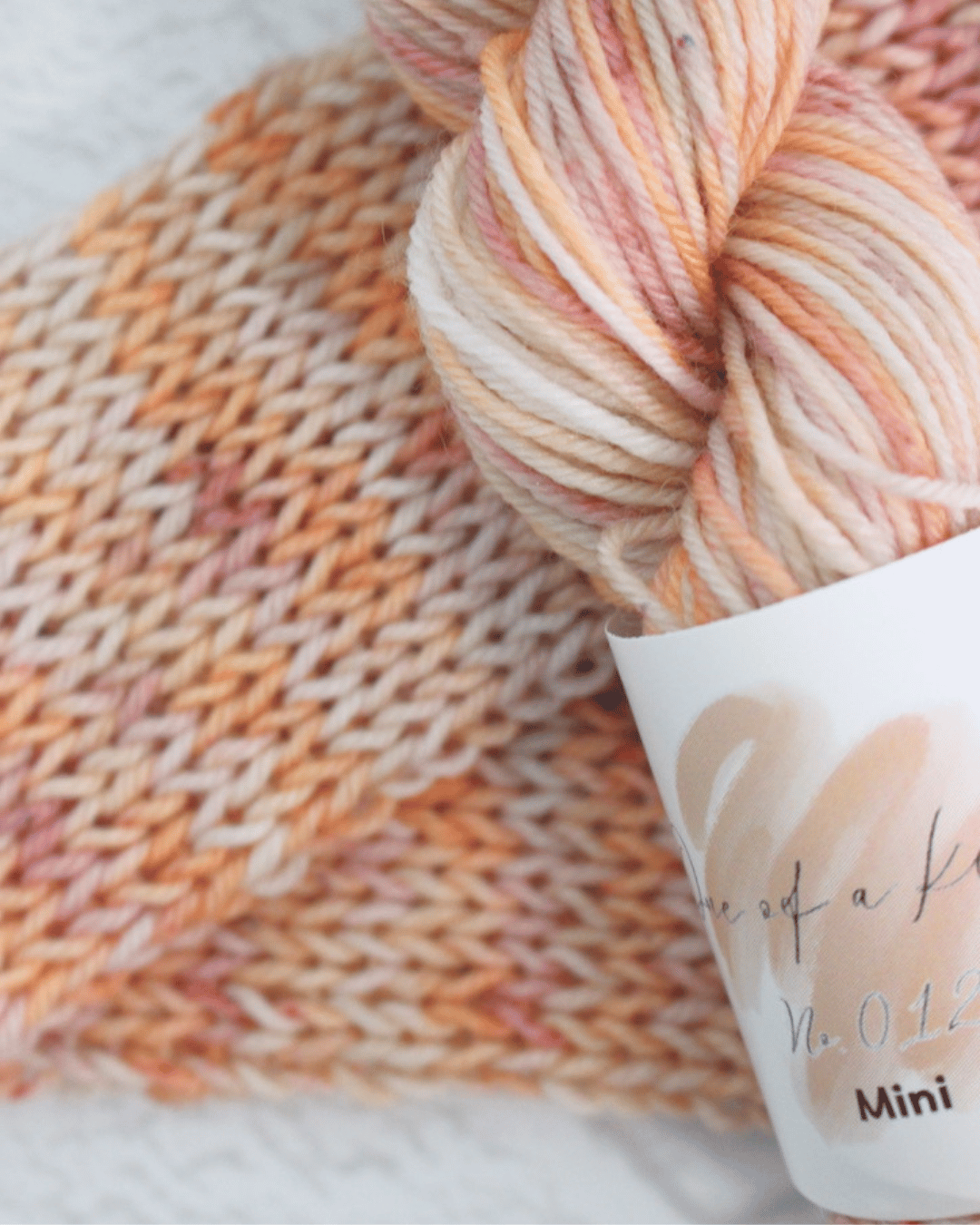 One of a kind 「No.012 Mini」〈wool yarn〉