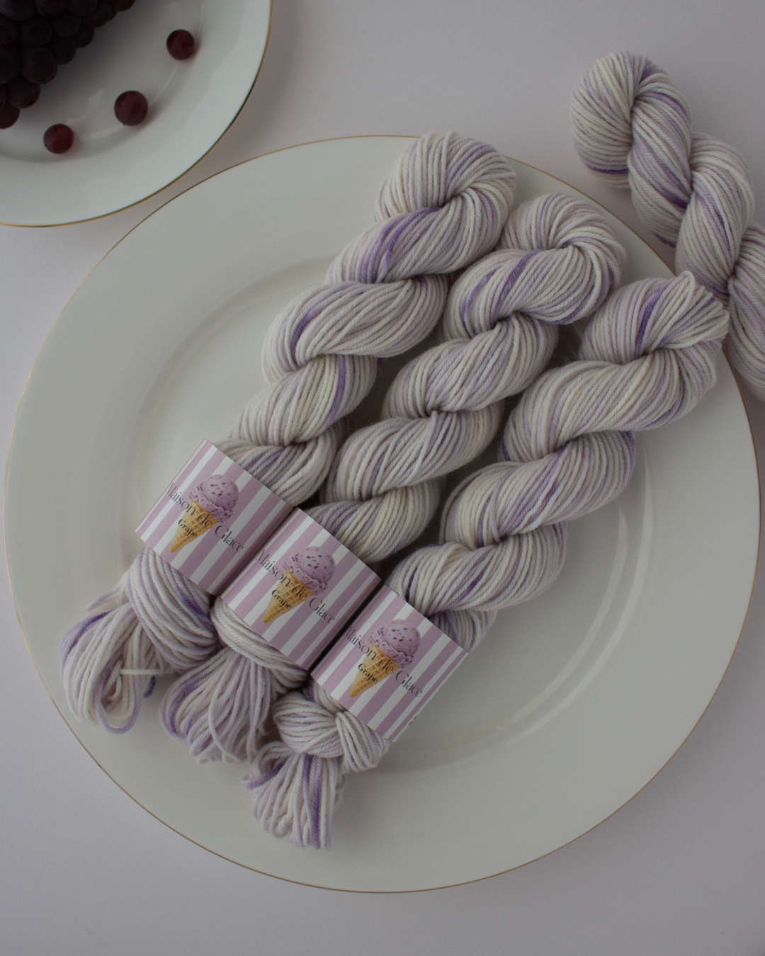 Maison de Glace - Grape mini 〈sock yarn〉