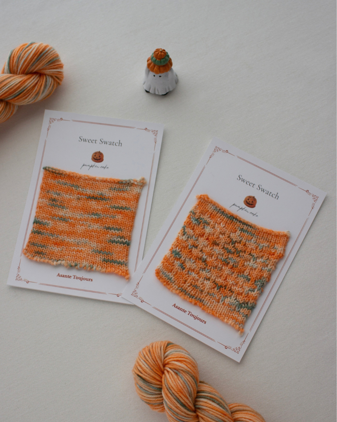 Halloween Collection – pumpkin cake 〈sock yarn〉