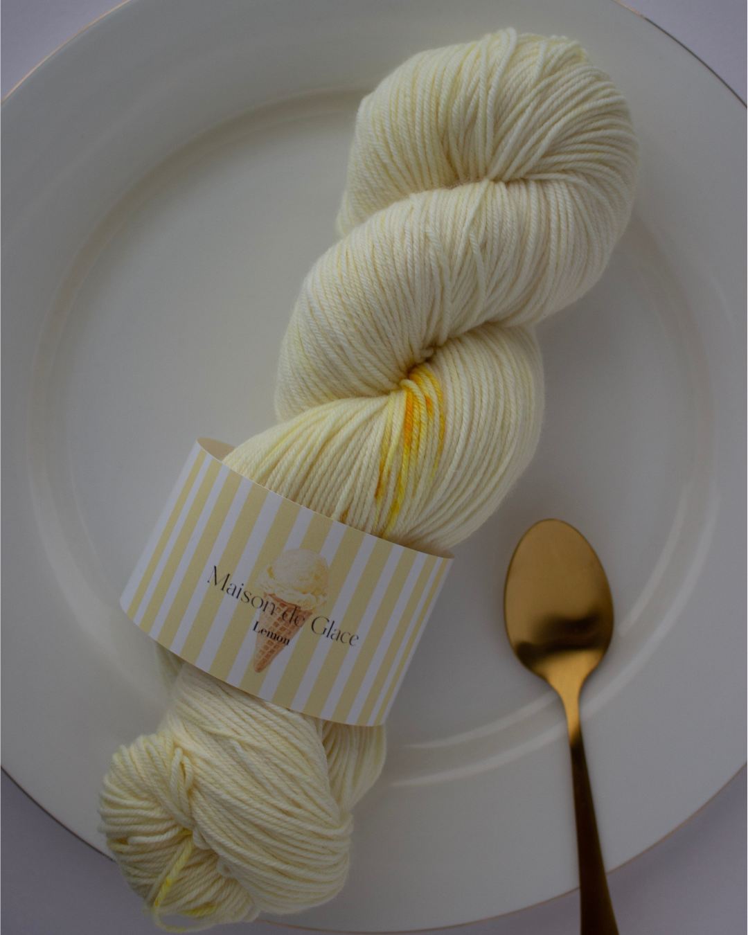 Maison de Glace - Lemon 〈sock yarn〉