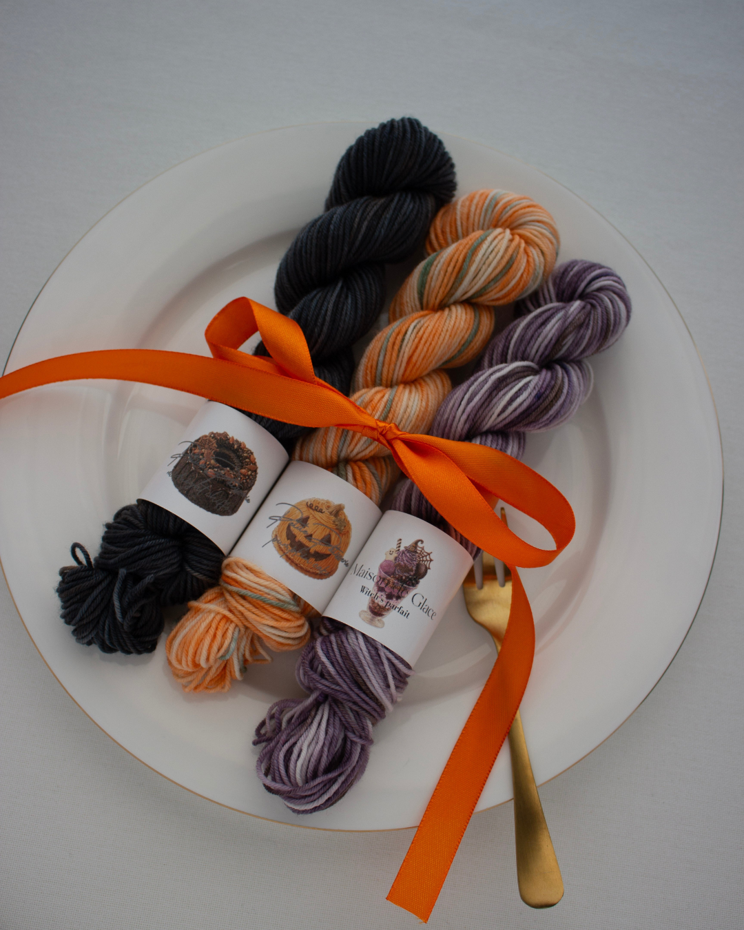 Halloween Collection – Mini skein set〈sock yarn〉