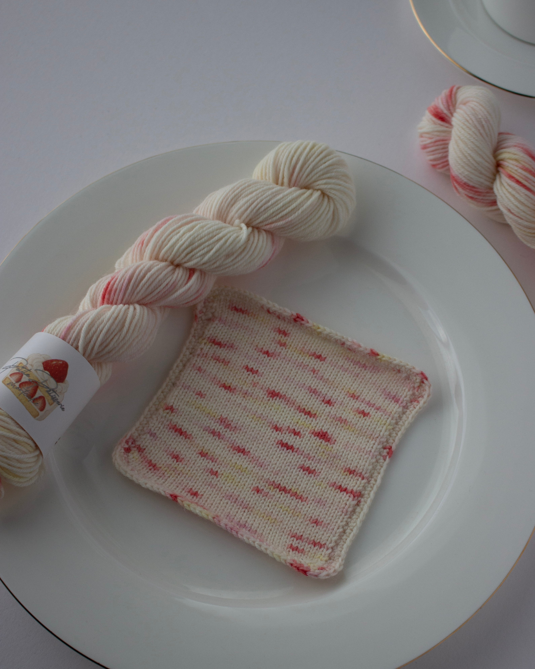 Petite Pâtisserie – shortcake mini〈sock yarn〉