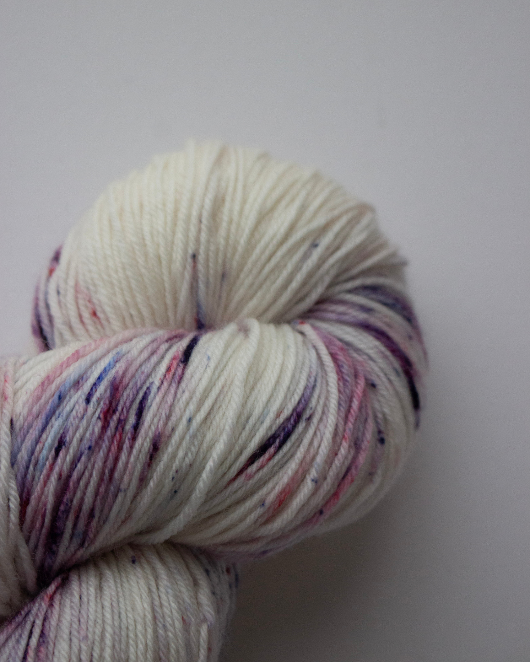 Cream Soda – grape purple 〈sock yarn〉