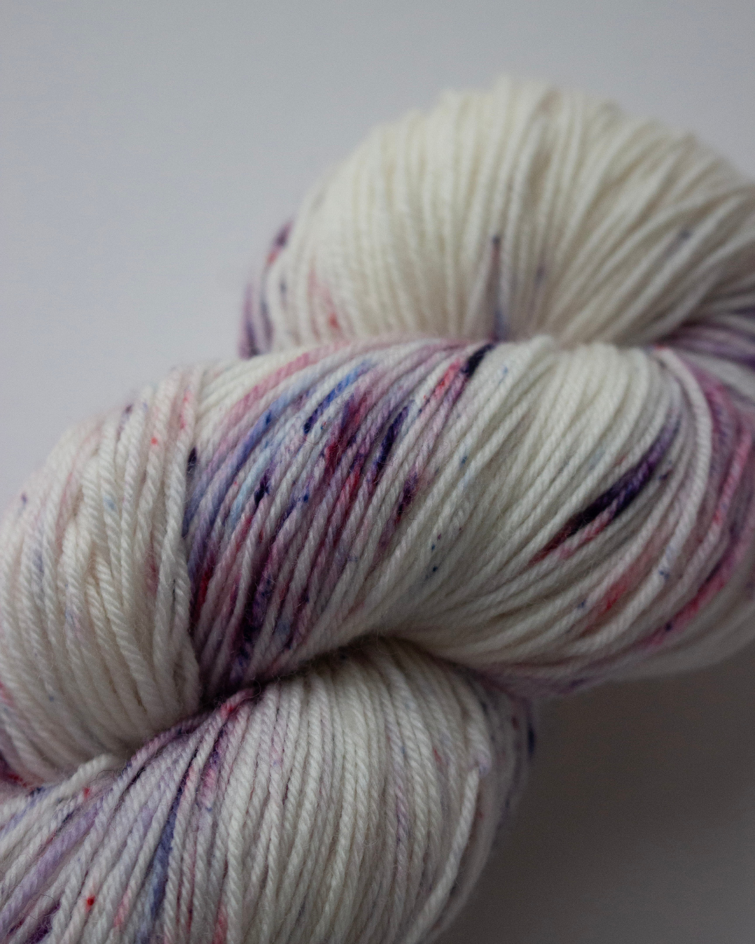 Cream Soda – grape purple 〈sock yarn〉