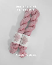 One of a kind 「No.006 Mini」〈glitter sock yarn〉