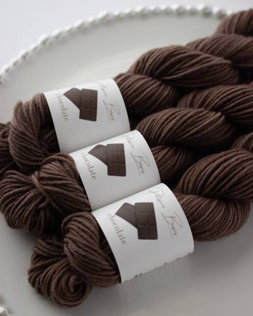 Pâtisserie Basics - chocolate mini 〈sock yarn〉
