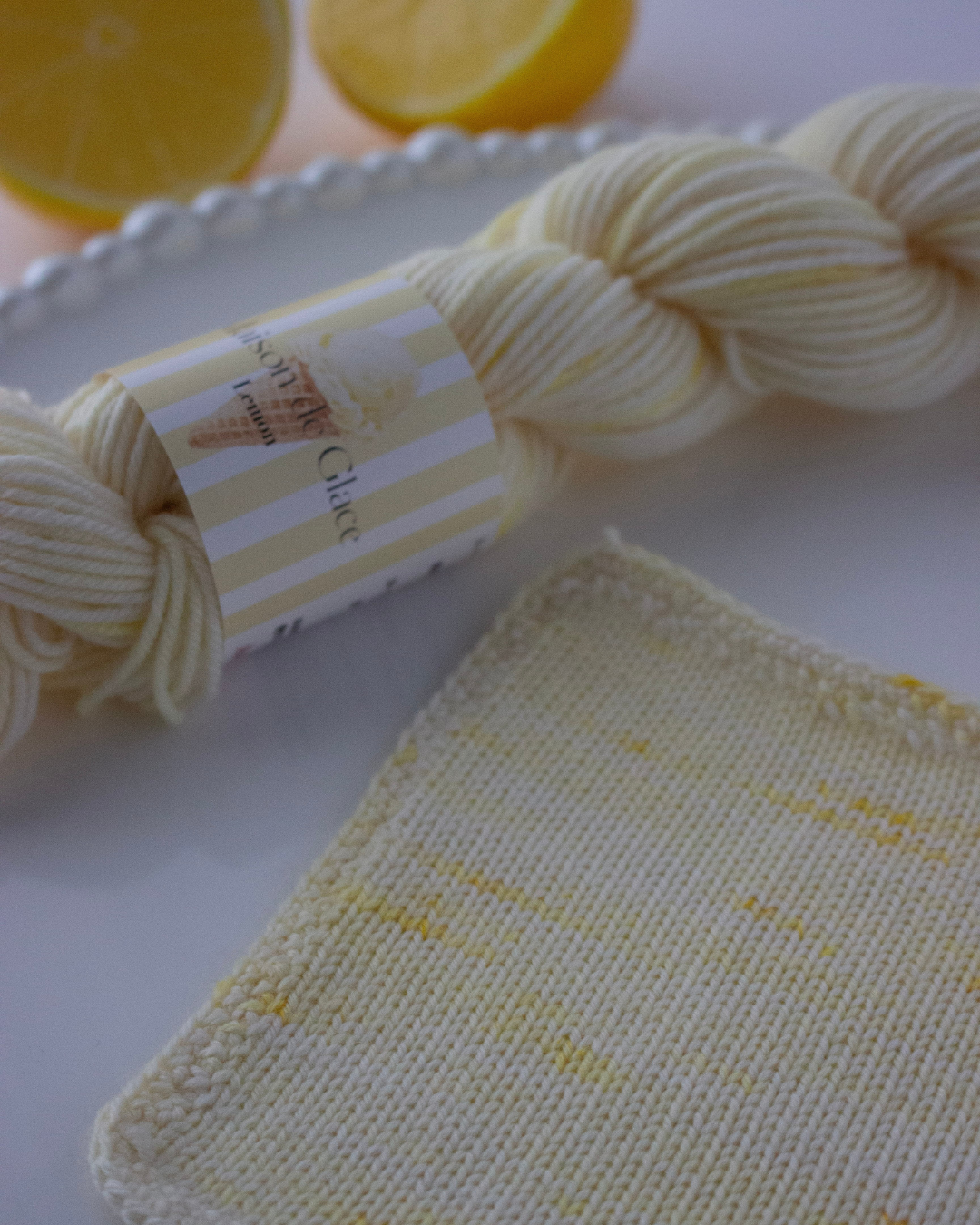 Maison de Glace - Lemon mini 〈sock yarn〉