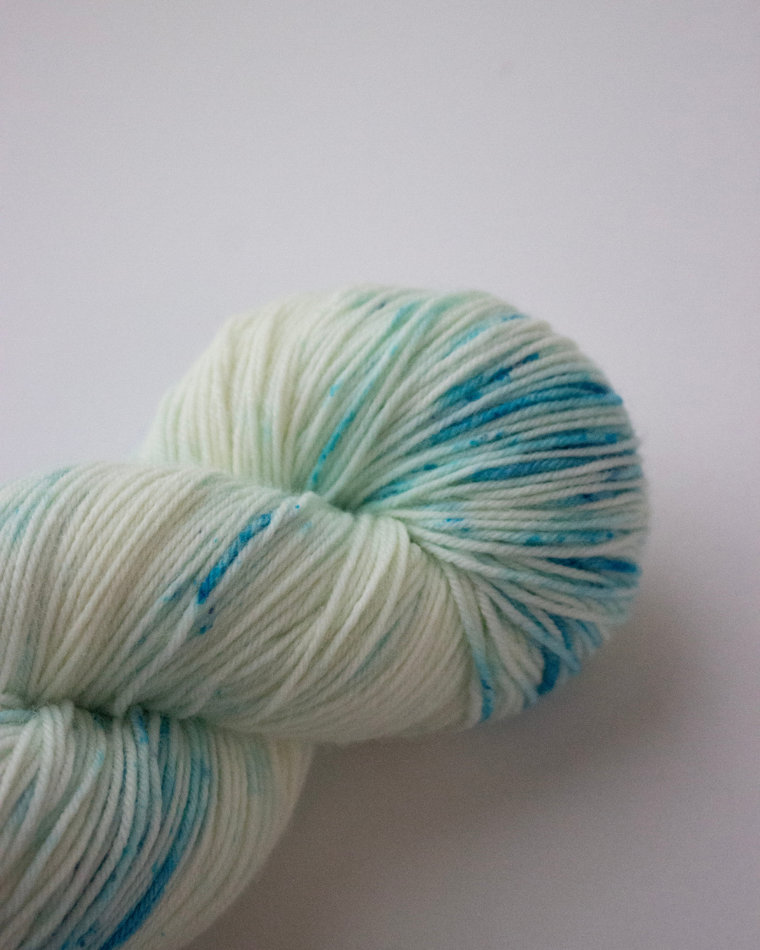 Cream Soda – sky blue 〈sock yarn〉