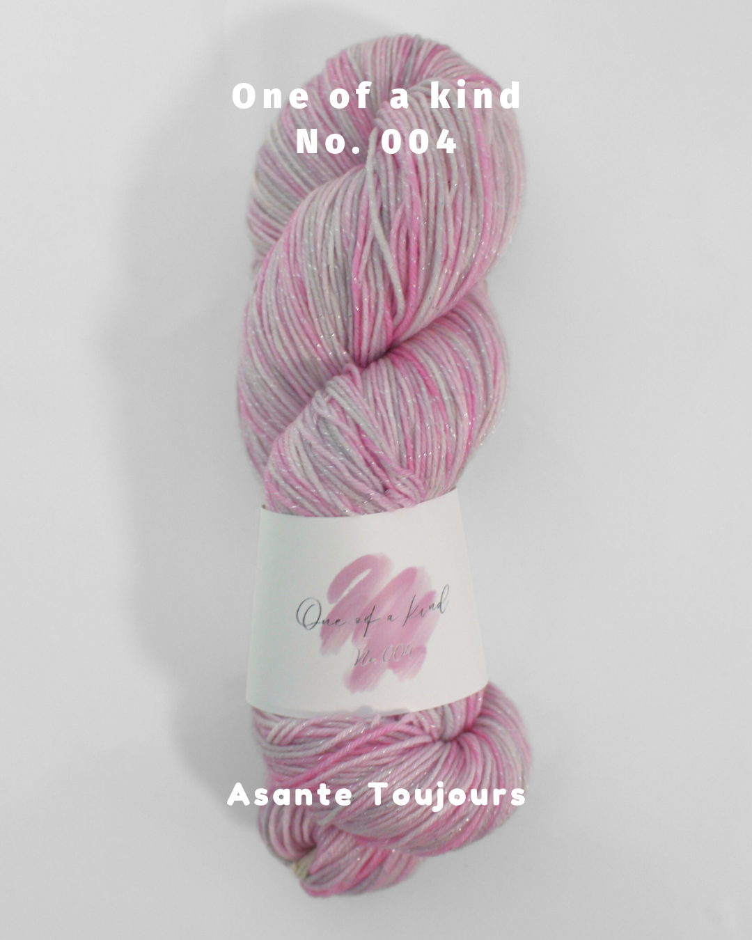 One of a kind 「No.004」〈glitter sock yarn〉