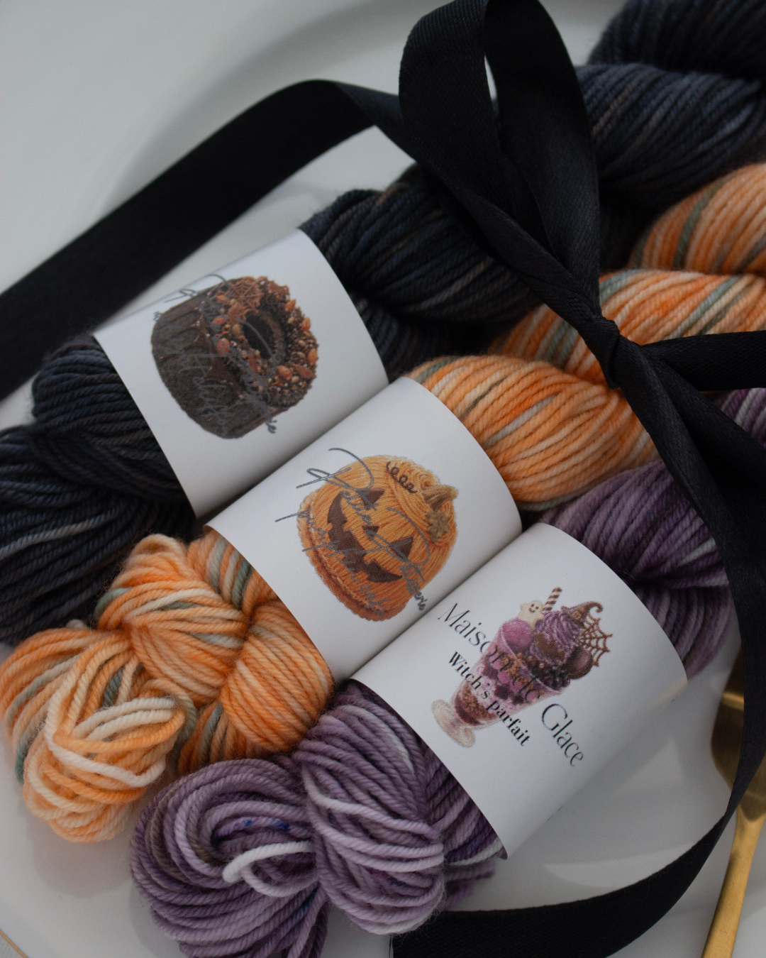 Halloween Collection – Mini skein set〈sock yarn〉