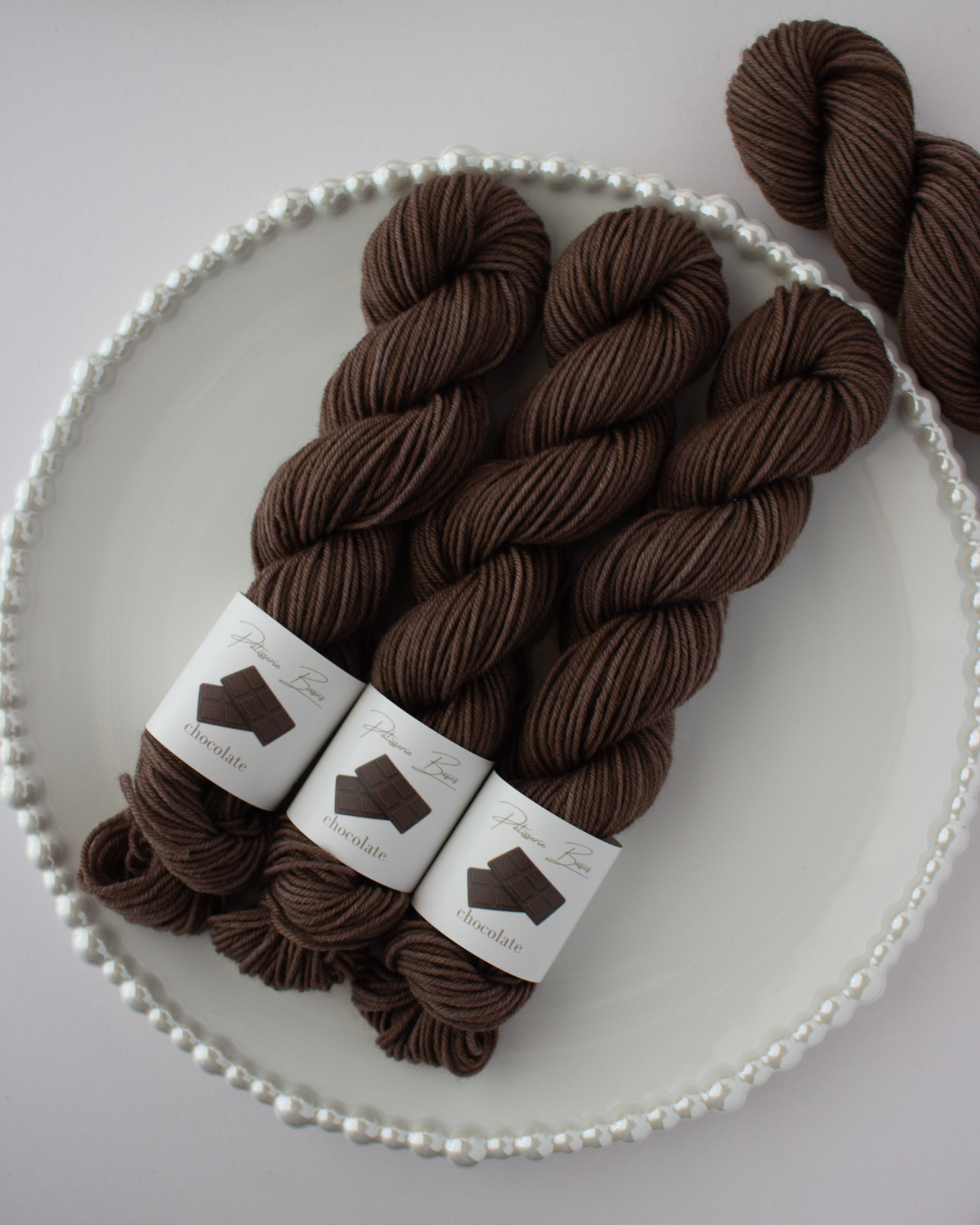 Pâtisserie Basics - chocolate mini 〈sock yarn〉