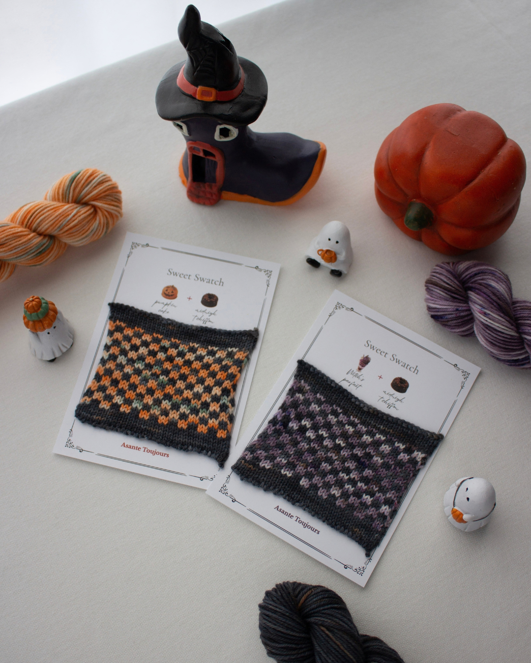 Halloween Collection – Witch’s parfait 〈sock yarn〉