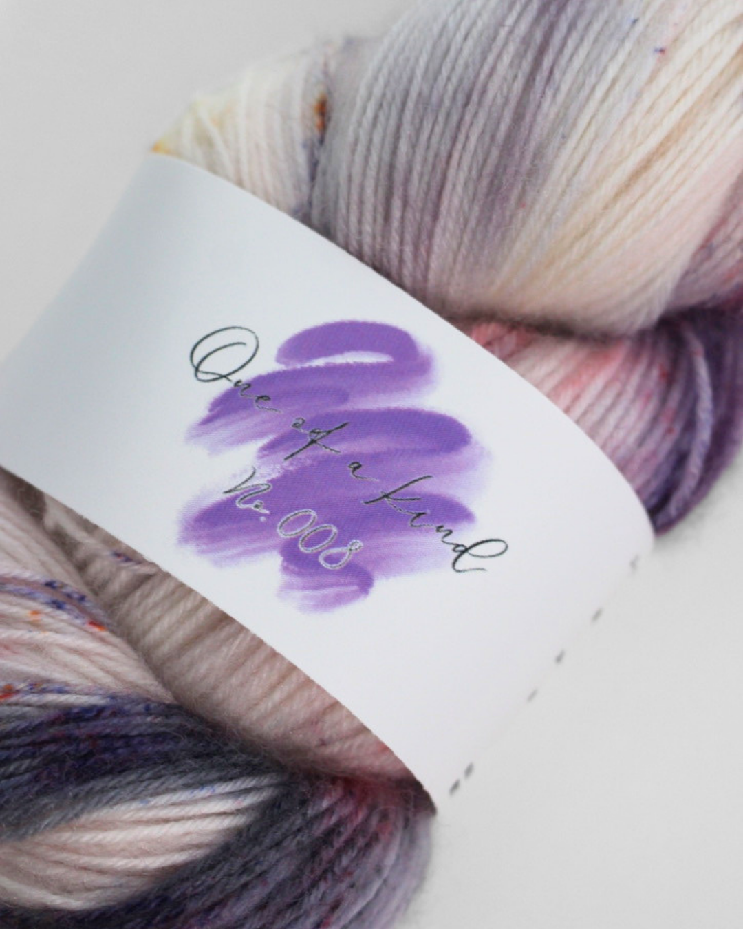 One of a kind 「No.008」〈brushed sock yarn〉