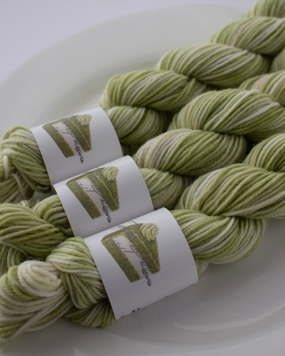 Petite Pâtisserie – matcha cake mini〈sock yarn〉