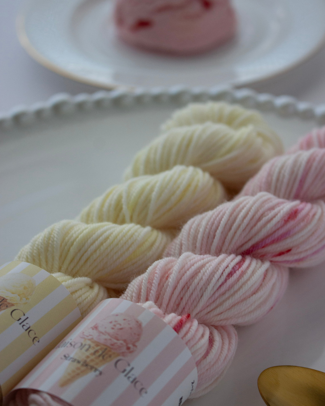 Maison de Glace - Lemon mini 〈sock yarn〉