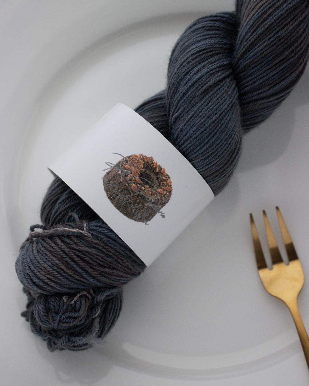 Halloween Collection – midnight chiffon 〈sock yarn〉