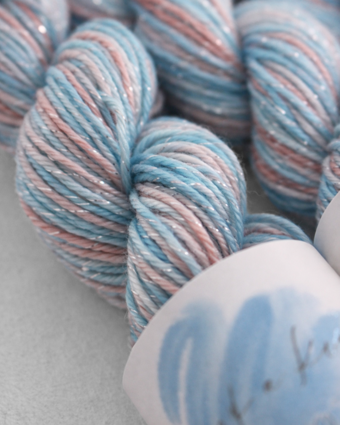 One of a kind 「No.007 Mini」〈glitter sock yarn〉