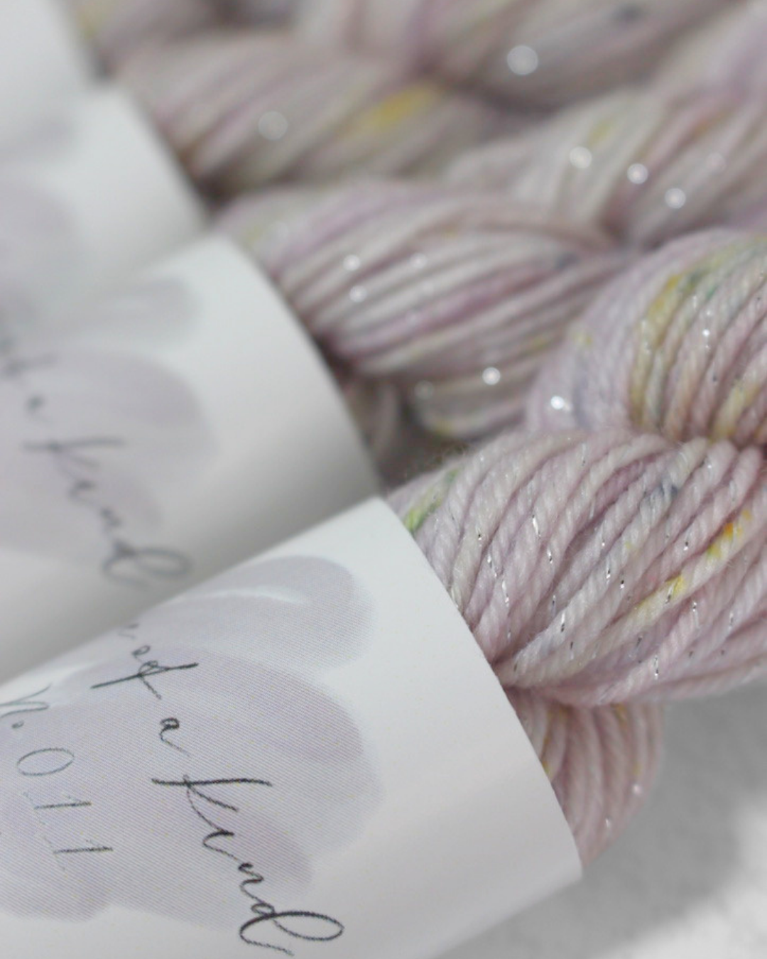 One of a kind 「No.011 Mini」〈glitter sock yarn〉
