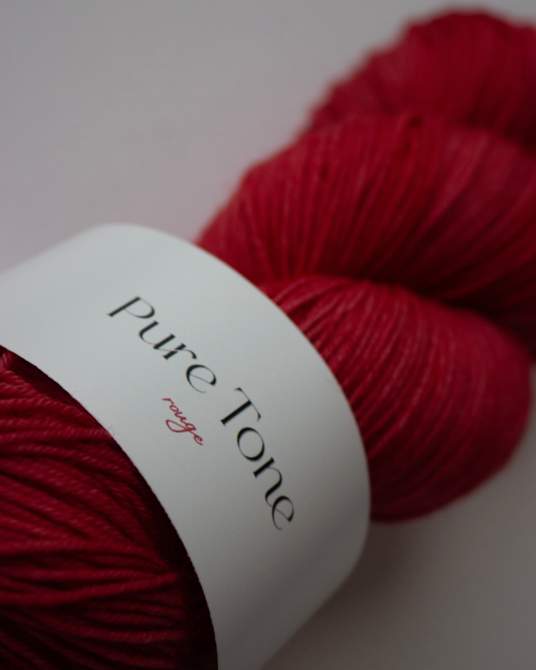 Pure Tone – rouge 〈sock yarn〉