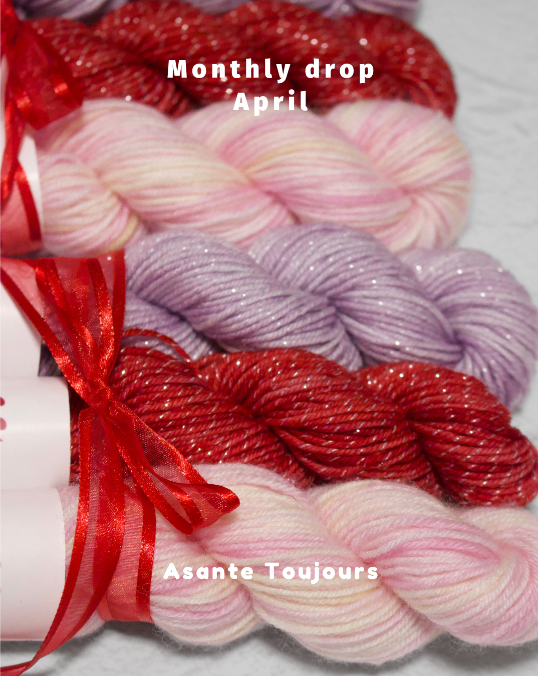 「Monthly drop」 Mini skein set (April)
