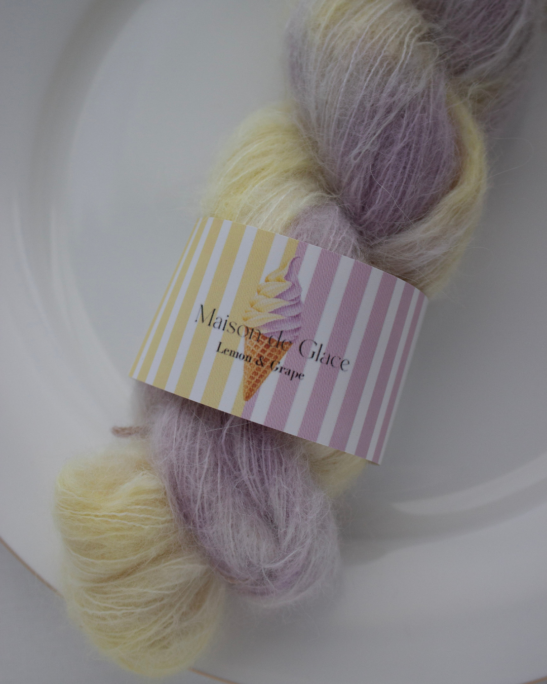 Soft Cream – Lemon & Grape 〈suri silk〉