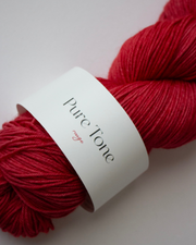 Pure Tone – rouge 〈sock yarn〉