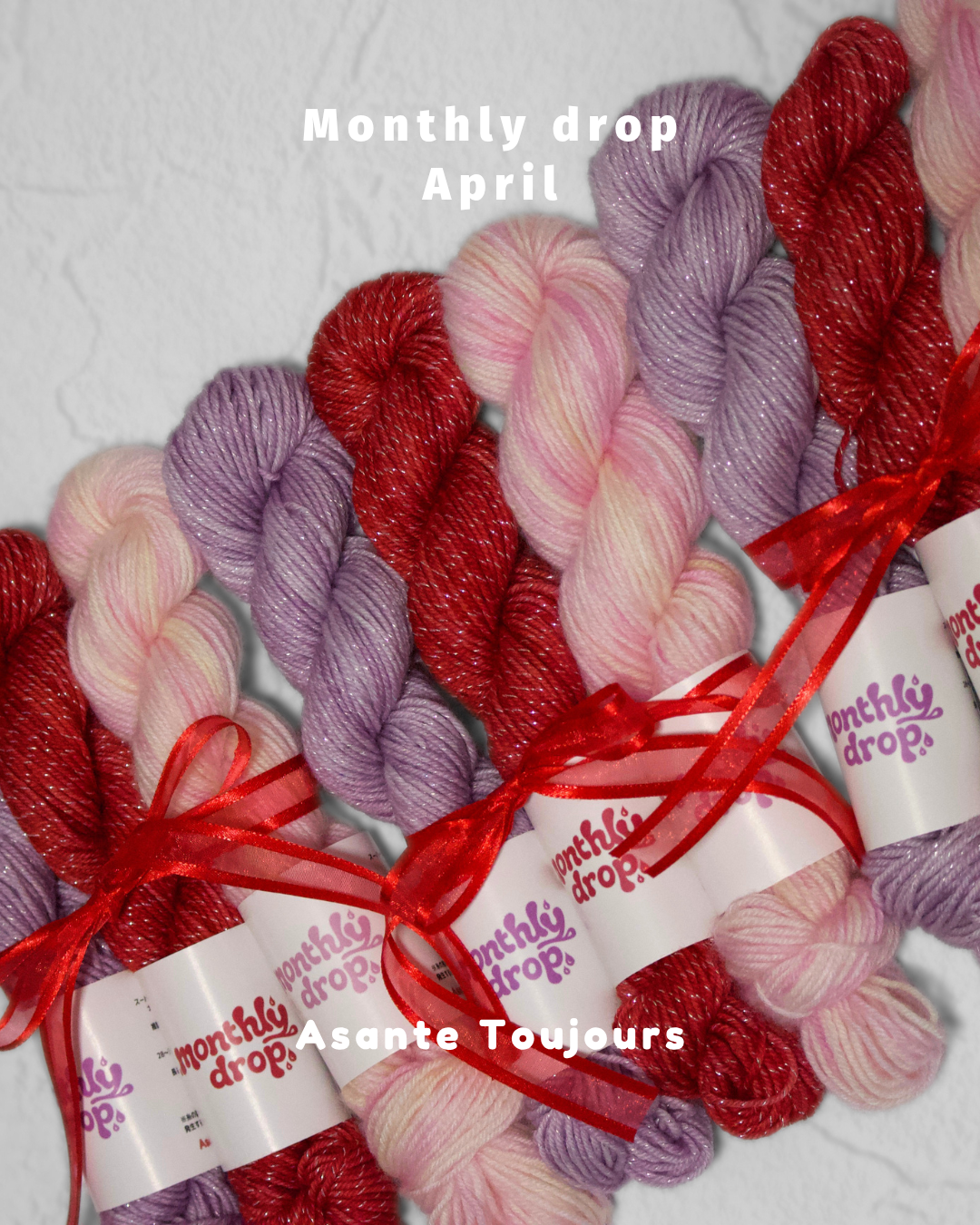 「Monthly drop」 Mini skein set (April)