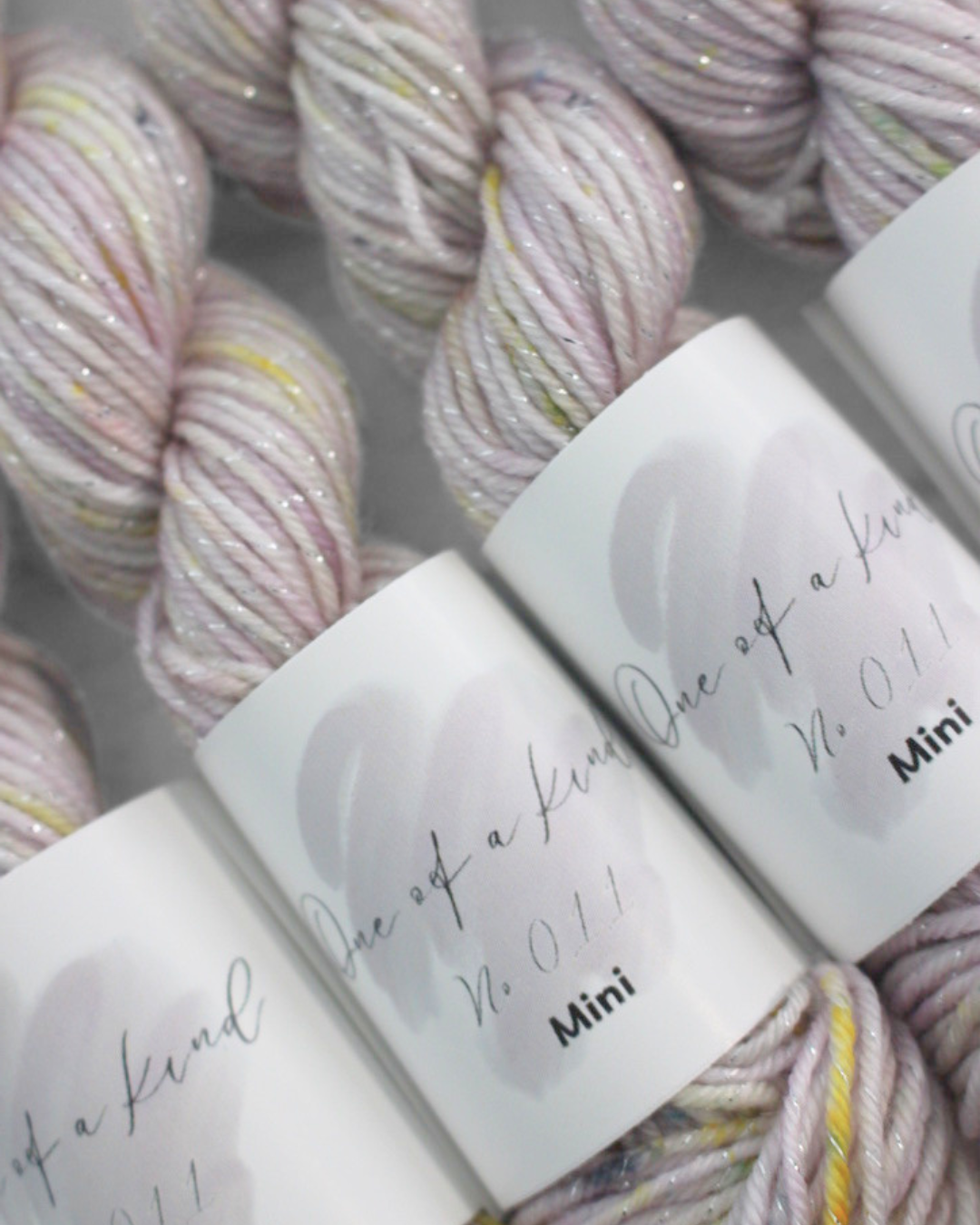 One of a kind 「No.011 Mini」〈glitter sock yarn〉