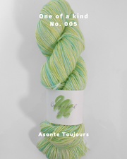 One of a kind 「No.005」〈glitter sock yarn〉