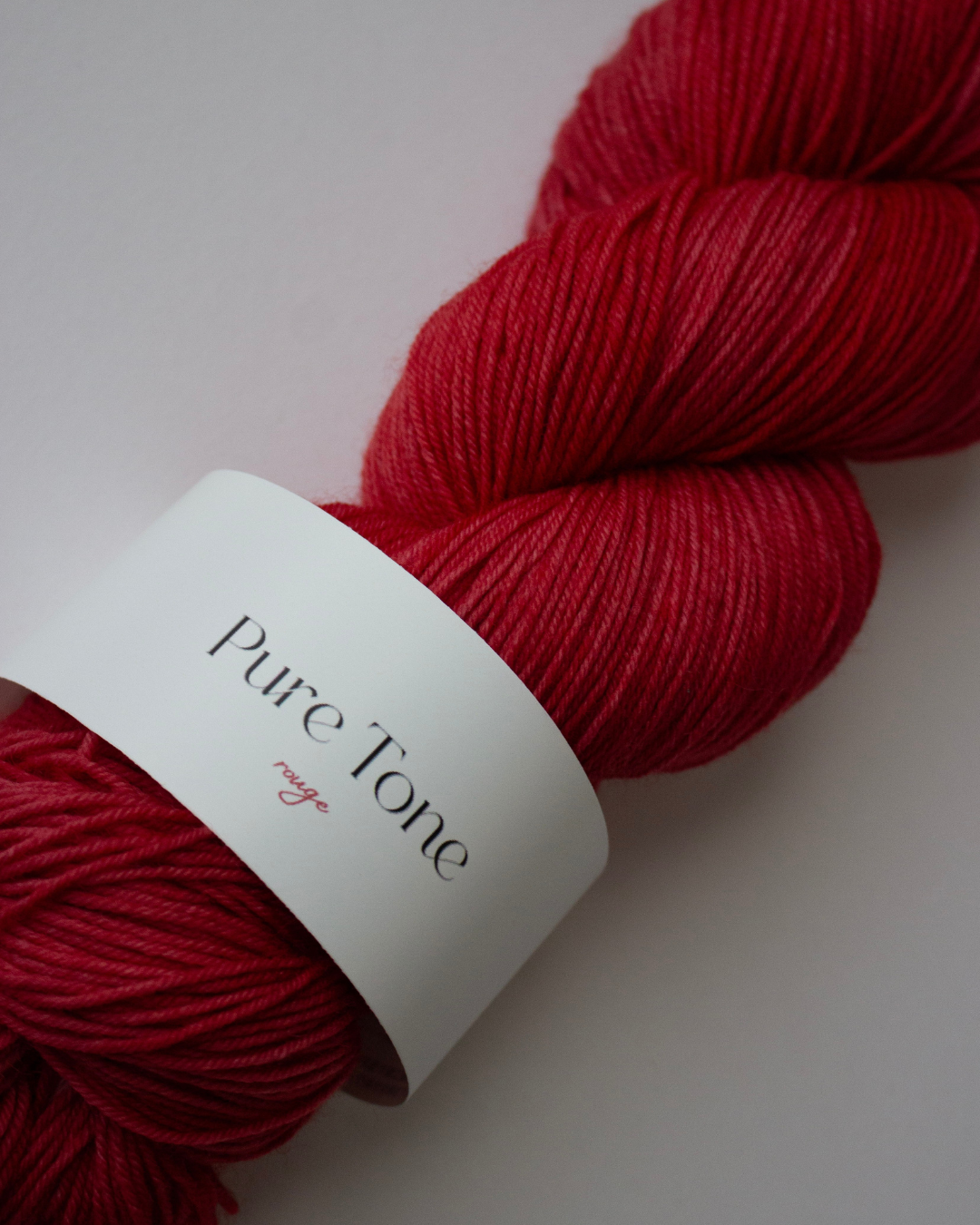 Pure Tone – rouge 〈sock yarn〉