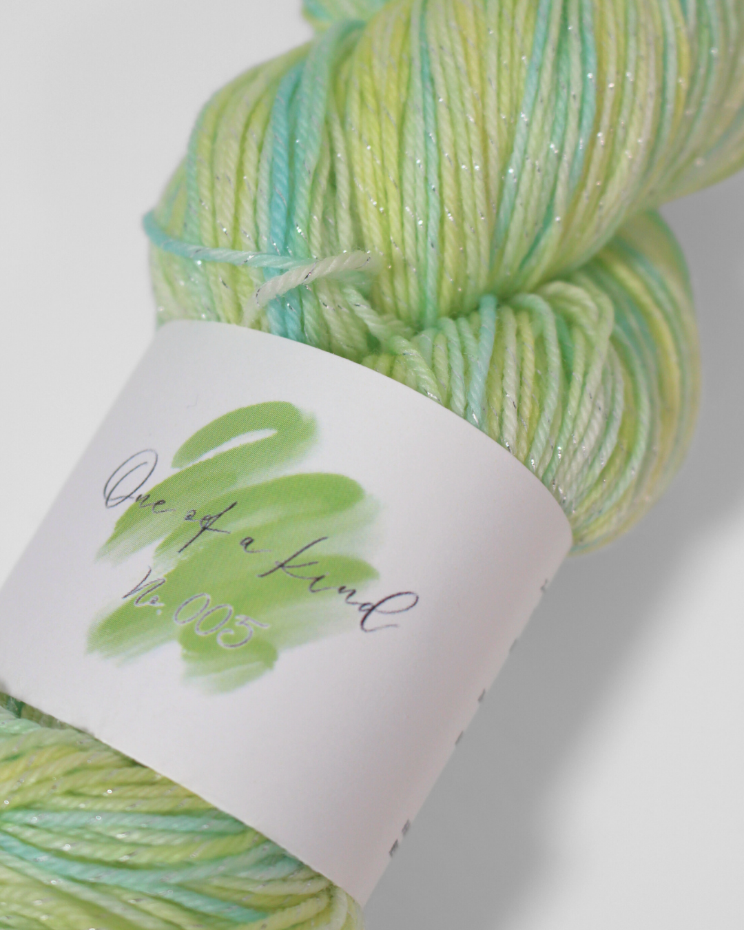 One of a kind 「No.005」〈glitter sock yarn〉