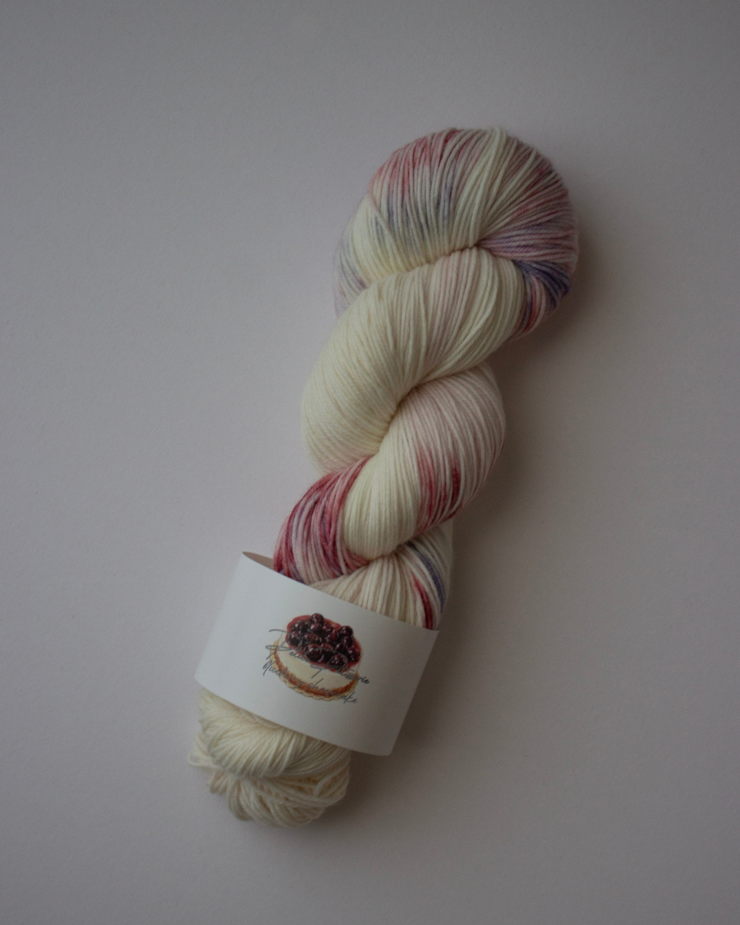 Petite Pâtisserie – blueberry cheesecake 〈sock yarn〉
