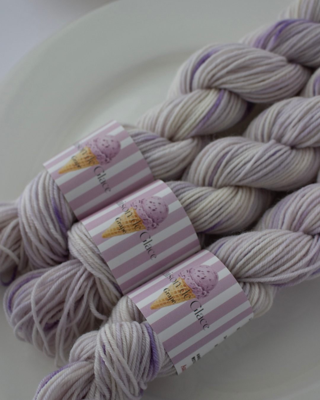 Maison de Glace - Grape mini 〈sock yarn〉