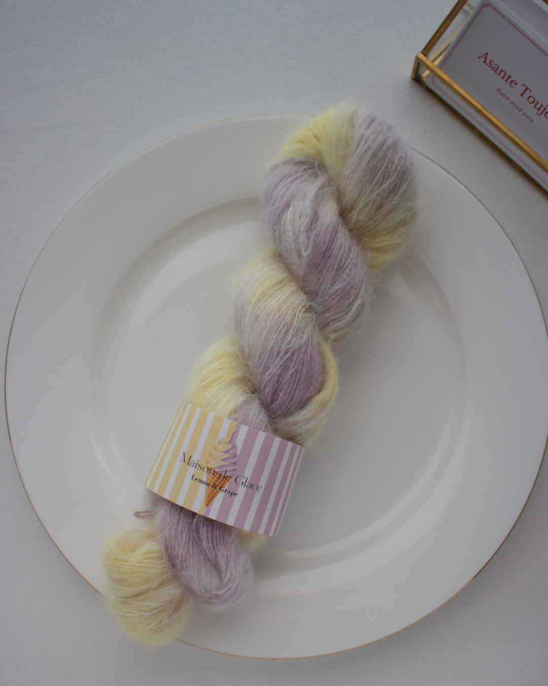 Soft Cream – Lemon & Grape 〈suri silk〉
