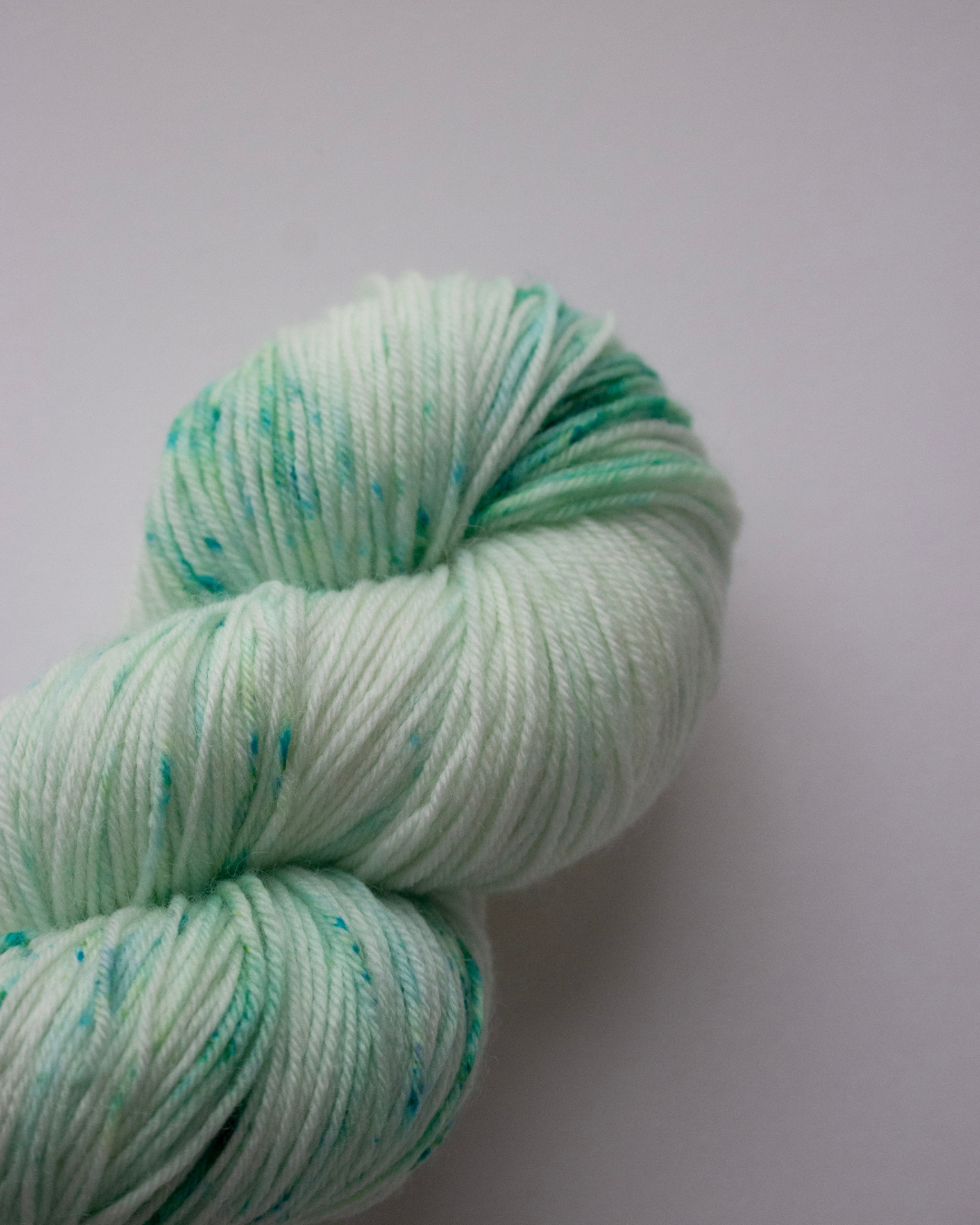 Cream Soda – melon green 〈sock yarn〉